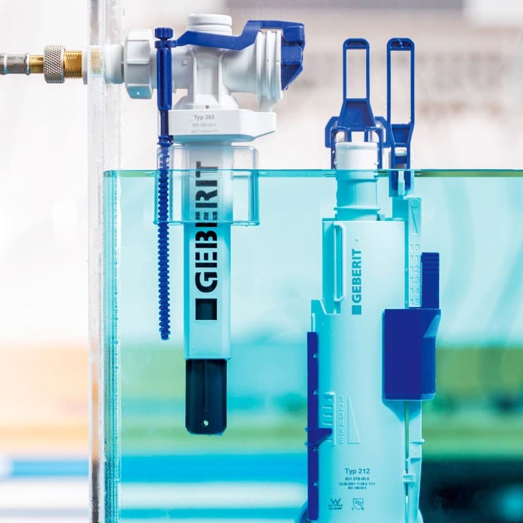 Mecanismo de alimentación Geberit serie 383 Mecanismo de alimentación Geberit serie 383