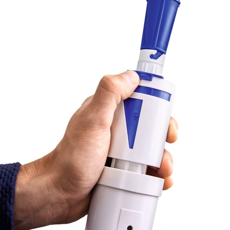 Ajuste del volumen de descarga con el mecanismo de descarga Geberit serie 208. Ajuste del volumen de descarga con el mecanismo de descarga Geberit serie 208.