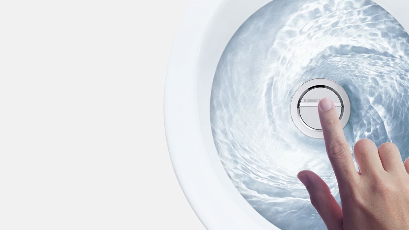 Ahorro de agua inmediato y silencio asegurados con los mecanismos Geberit Ahorro de agua inmediato y silencio asegurados con los mecanismos Geberit