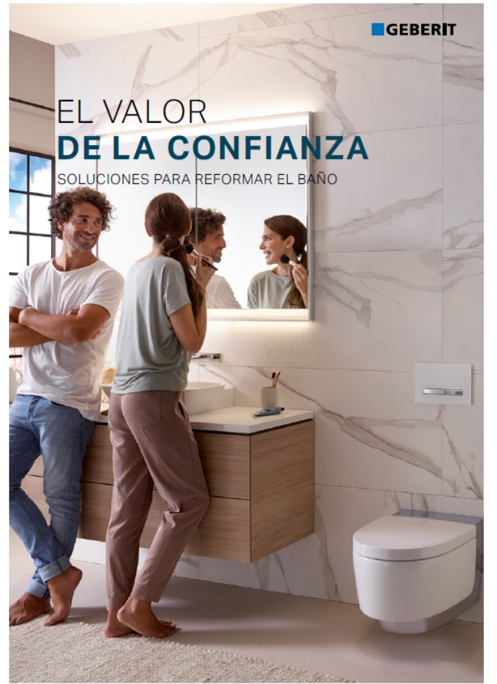Nuevo catálogo Soluciones Geberit para reformar el baño