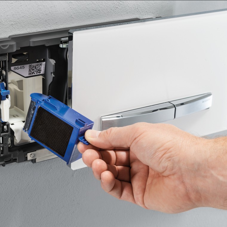 Filtro de panal de cerámica y accesorio para la inserción de pastillas activas de fácil acceso Filtro de panal de cerámica y accesorio para la inserción de pastillas activas de fácil acceso