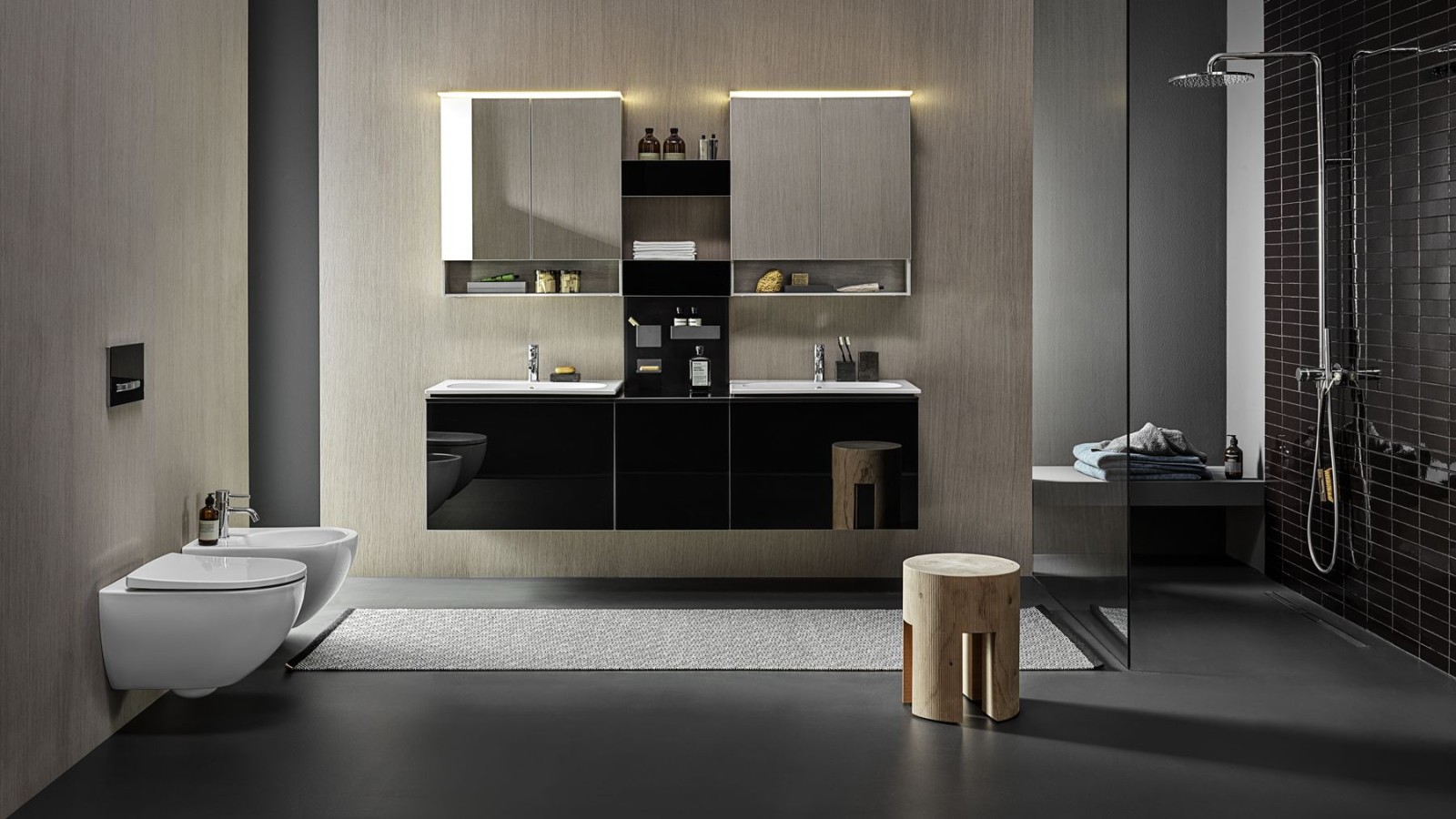 Inodoro suspendido moderno y mejorado Inodoro suspendido moderno y mejorado