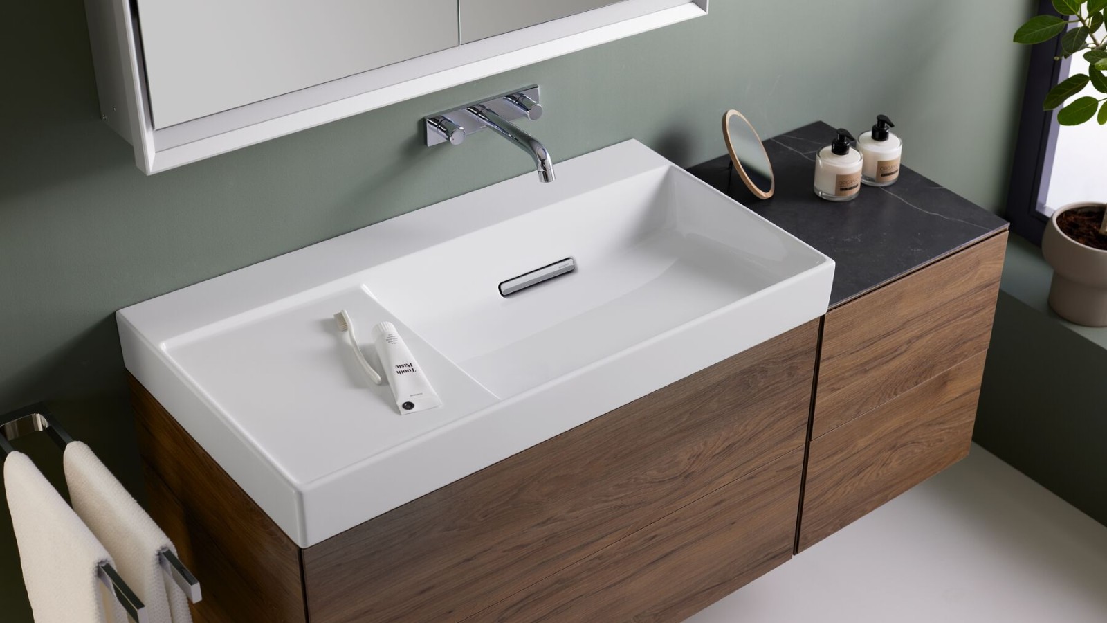 Zona de lavabo Geberit ONE Zona de lavabo Geberit ONE