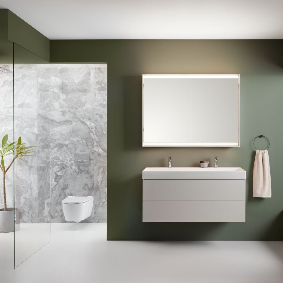 Más espacio, limpieza y versatilidad en el baño gracias a los productos Geberit ONE
