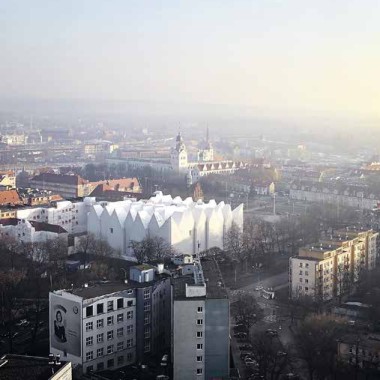 Auditorio Mieczyslaw Karlowicz en Szczecin, Polonia, vista aérea (© Simon Menges) Auditorio Mieczyslaw Karlowicz en Szczecin, Polonia, vista aérea (© Simon Menges)