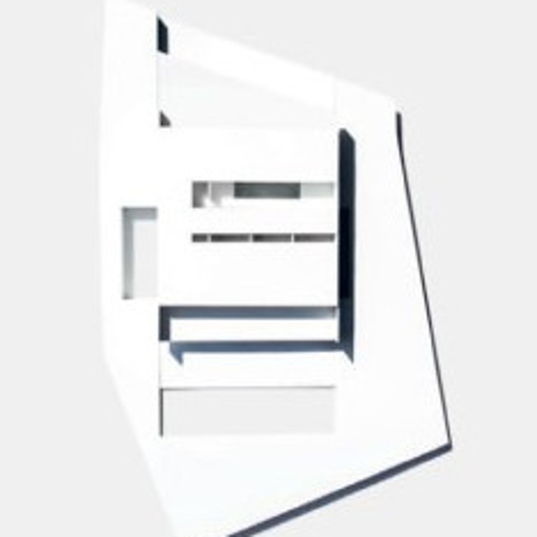 Plano de planta de la Casa de Aluminio (© Fran Silvestre Arquitectos)
