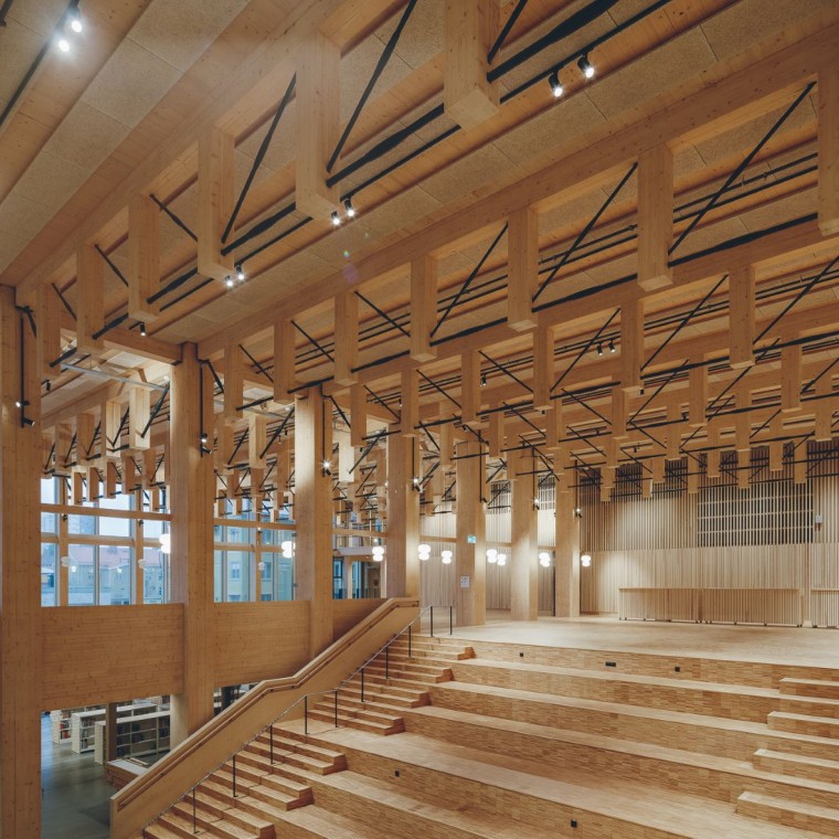 Sara Kulturhus (© Jonas Westling/Sara Kulturhus y Daniel Eriksson)