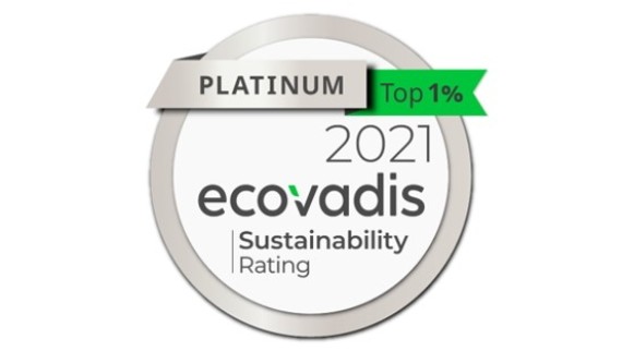 Medalla Platino EvoVadis para Geberit Medalla Platino EvoVadis para Geberit