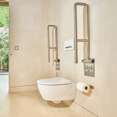 Con Geberit Duofix barras de apoyo seguras Con Geberit Duofix barras de apoyo seguras