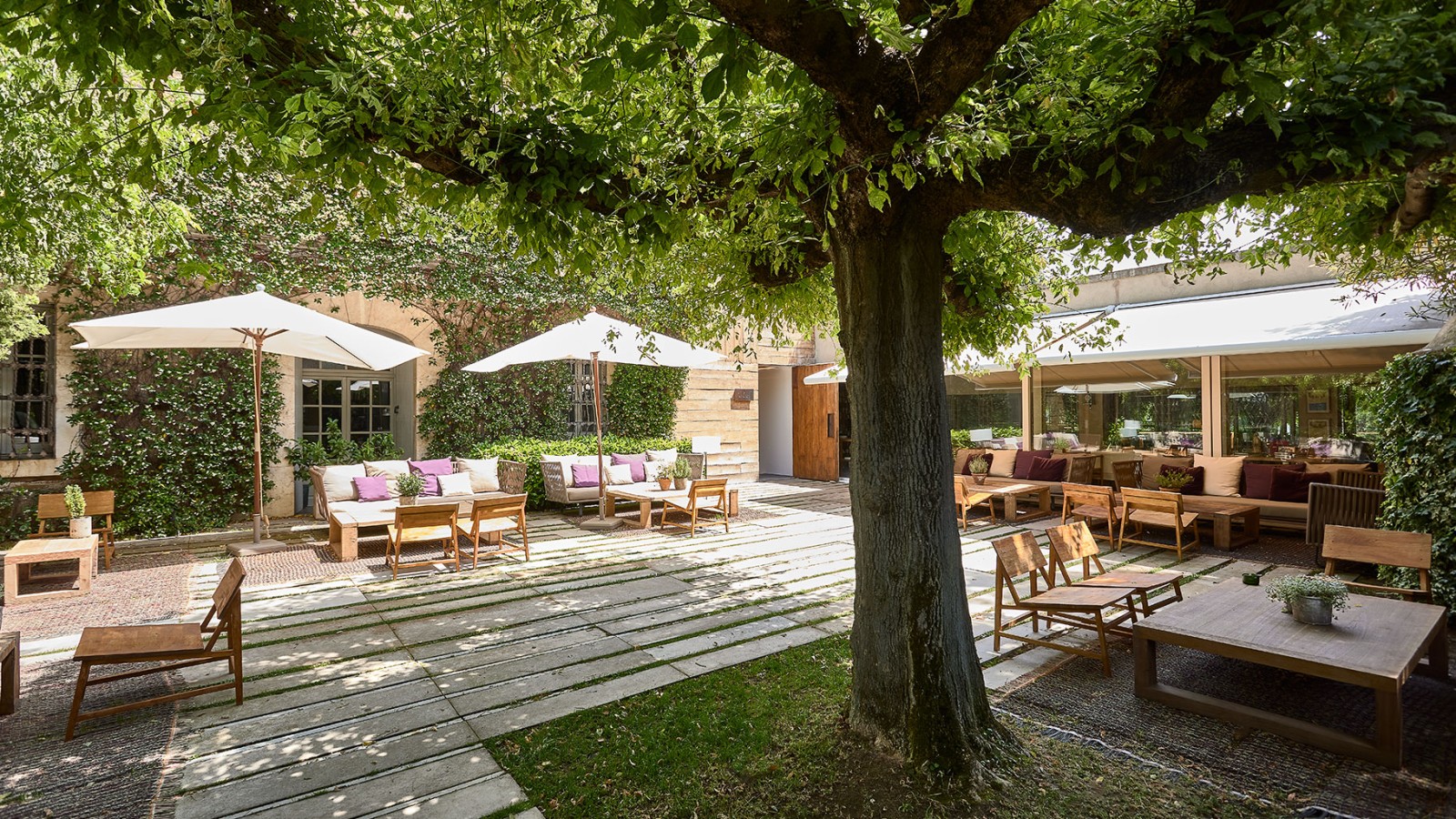 El Celler de Can Roca, terraza