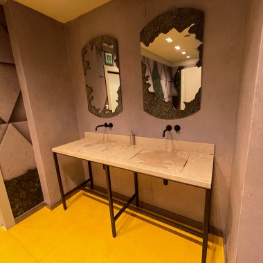 Baños Geberit en Silk, zona lavabos Baños Geberit en Silk, zona lavabos