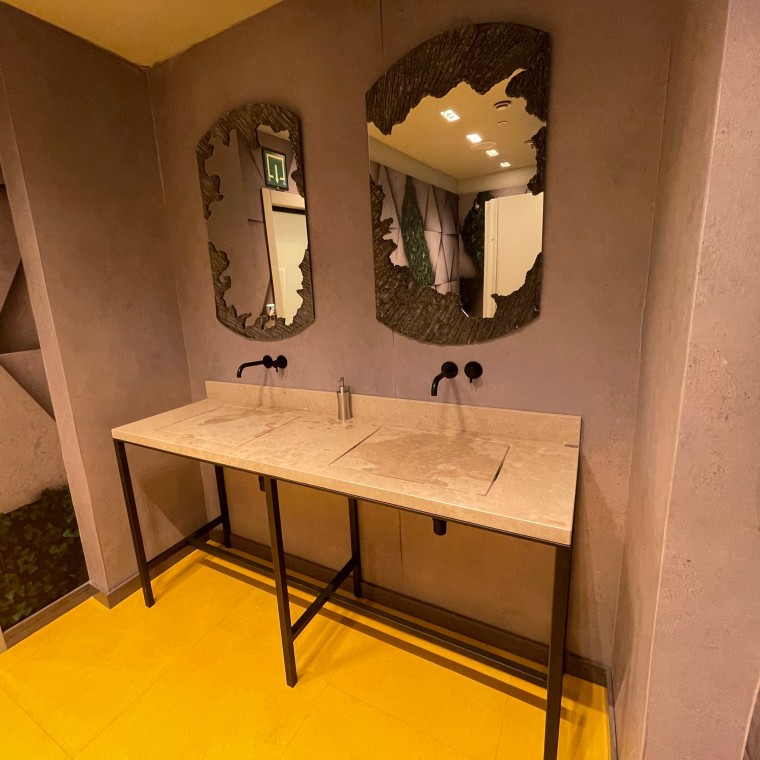 Baños Geberit en Silk, zona lavabos