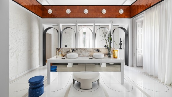 Espacio Geberit Casa Decor 2024: ‘Templo Shamash: el Alba’ (©Nacho Uribesalazar: Casa Decor 2024 Geberit-Miguel Muñoz) Espacio Geberit Casa Decor 2024: ‘Templo Shamash: el Alba’ (©Nacho Uribesalazar: Casa Decor 2024 Geberit-Miguel Muñoz)