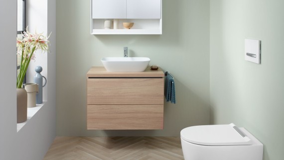 Baño de invitados Geberit ONE Baño de invitados Geberit ONE