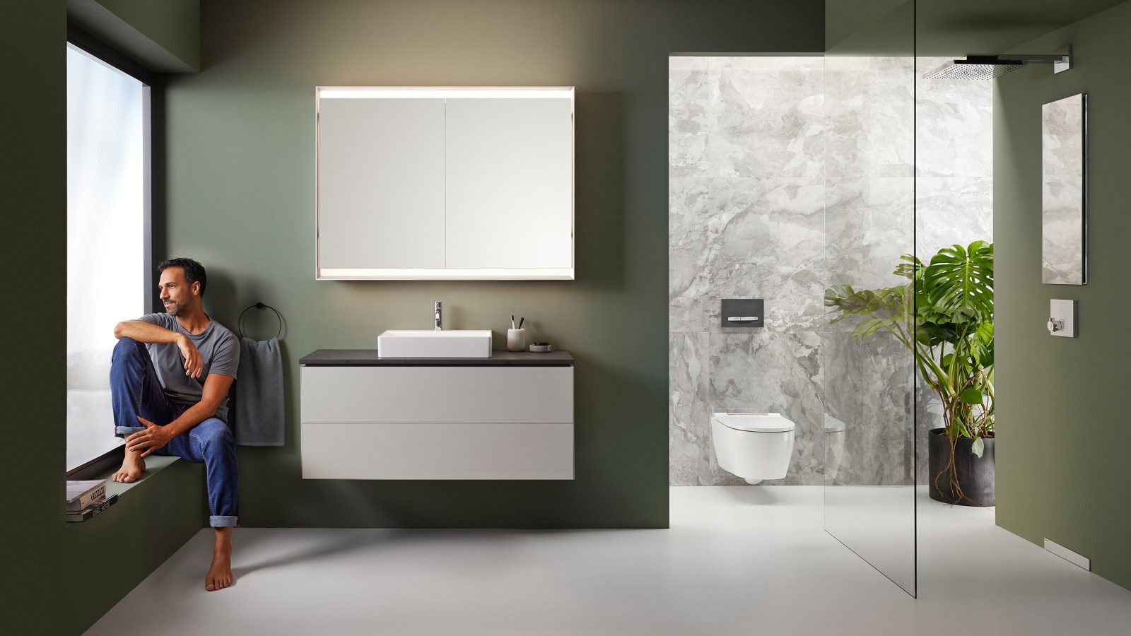 El cuarto de baño como lugar de retiro donde se pasa mucho tiempo El cuarto de baño como lugar de retiro donde se pasa mucho tiempo