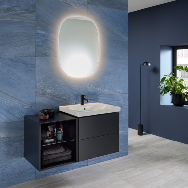 Lavabo Geberit Acanto con mueble bajo Geberit ONE Lavabo Geberit Acanto con mueble bajo Geberit ONE
