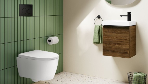 Inodoro Geberit iCon con tecnología TurboFlush