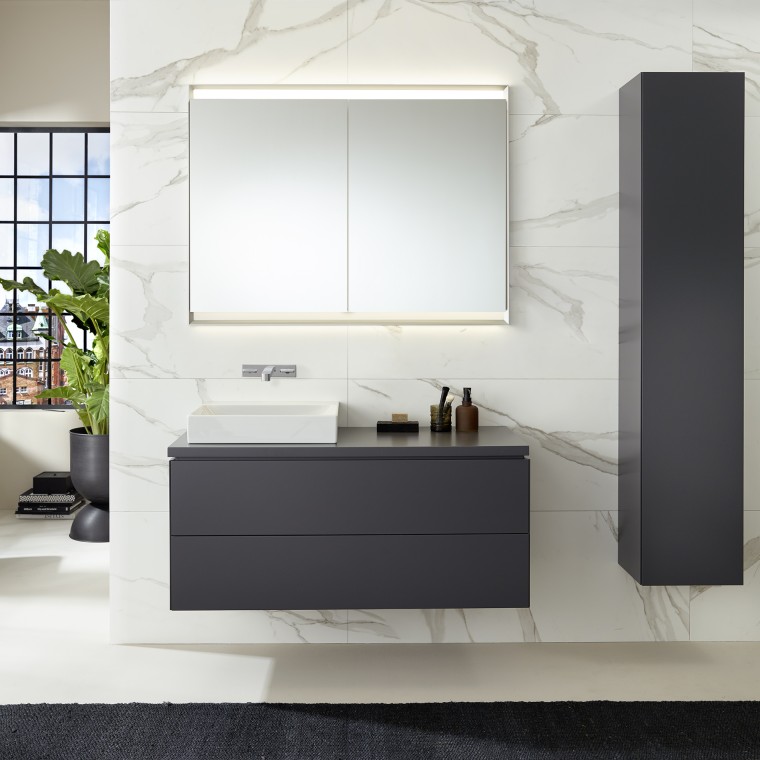 Mueble bajo lavabo y armario lateral Mueble bajo lavabo y armario lateral