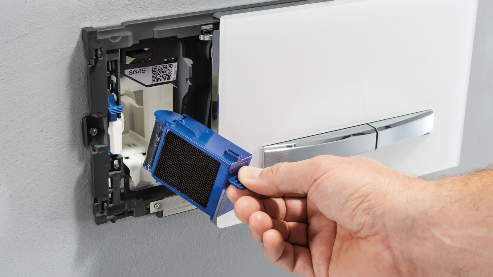 Geberit Sigma50 con Geberit DuoFresh