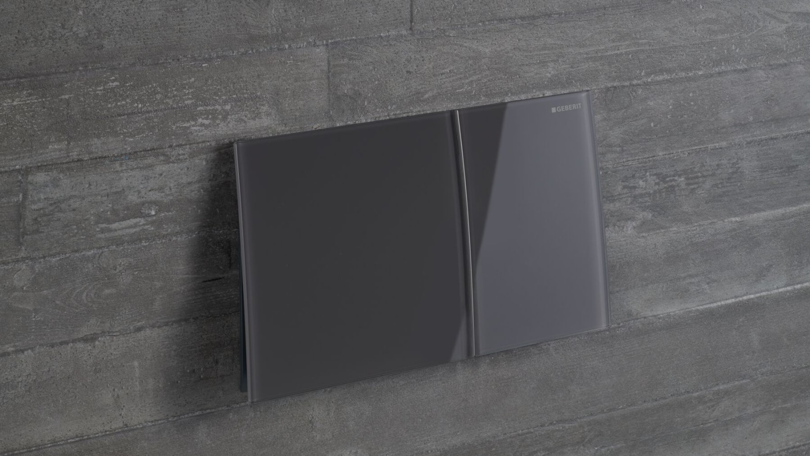 Geberit Sigma70 en vidrio lava Geberit Sigma70 en vidrio lava