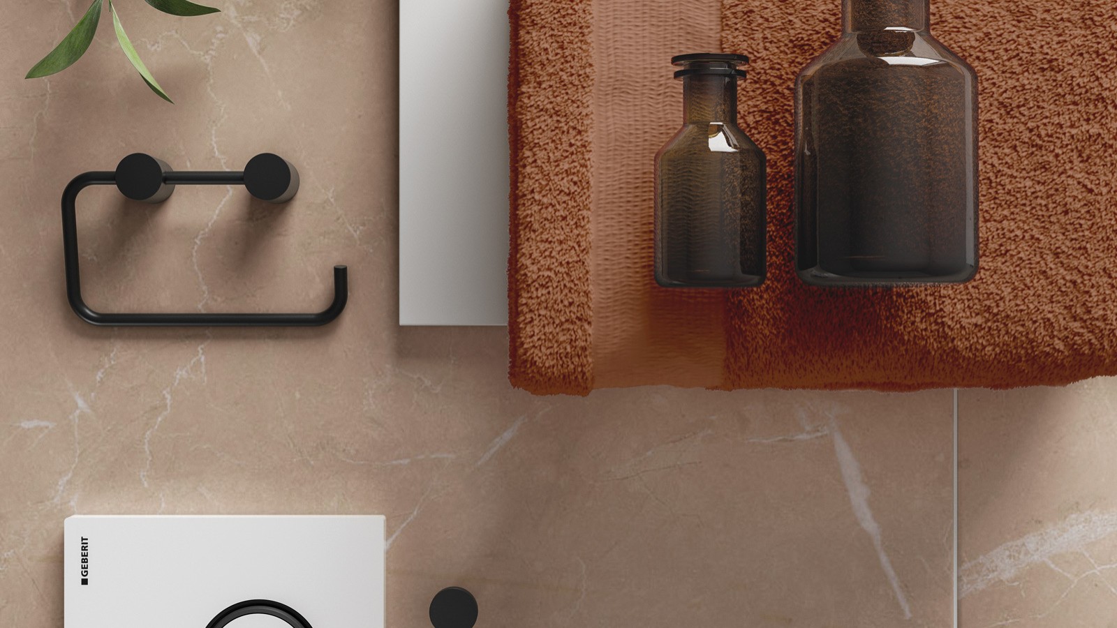 Tendencias de baño 2025: colores y tonos marrones Tendencias de baño 2025: colores y tonos marrones