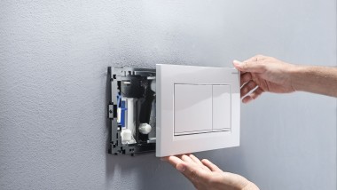 Pulsador Sigma20 blanco (© Geberit)