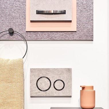 La mezcla de materiales en el baño crea más confort La mezcla de materiales en el baño crea más confort