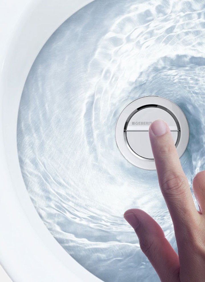 Doble descarga ahorro de agua en el WC Doble descarga ahorro de agua en el WC