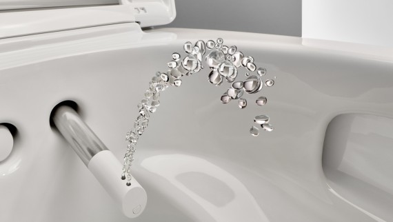 Inodoro bidé Geberit AquaClean con WhirlSpray