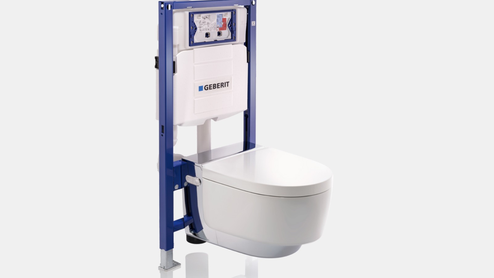 Bastidor para inodoro suspendido Geberit Duofix con Geberit AquaClean Mera