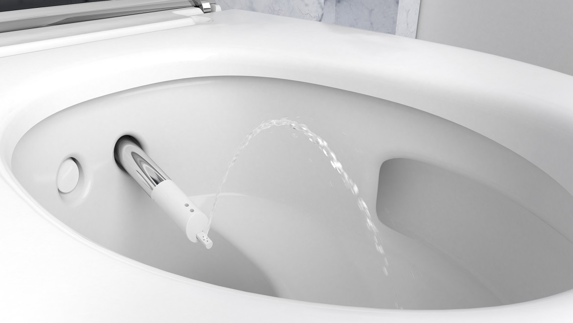 Brazo-ducha del inodoro bidé Geberit AquaClean Mera Brazo-ducha del inodoro bidé Geberit AquaClean Mera