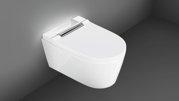 AquaClean Sela con luz de orientación nocturna