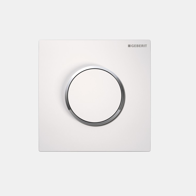 Pulsador de descarga para urinario Geberit serie 10