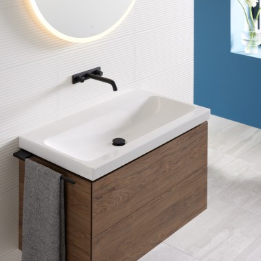 Lavabo Geberit iCon con mueble bajo Geberit ONE