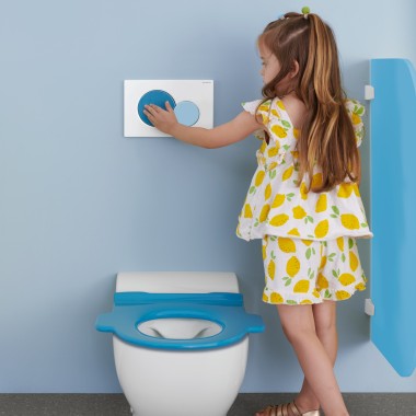 Inodoro de pie Geberit Bambini para niños Inodoro de pie Geberit Bambini para niños