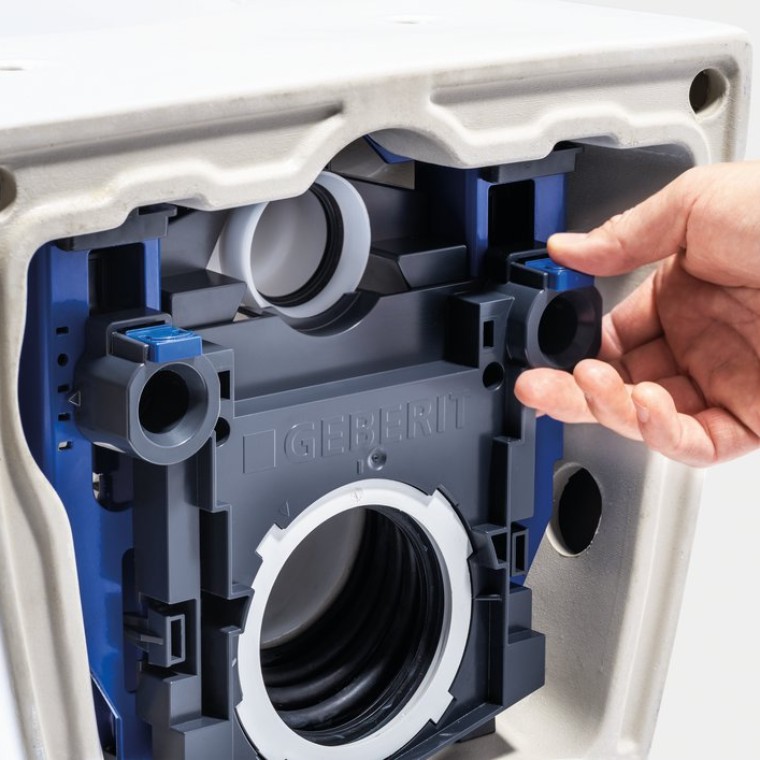 Inodoro Geberit ONE con altura regulable integrada Inodoro Geberit ONE con altura regulable integrada