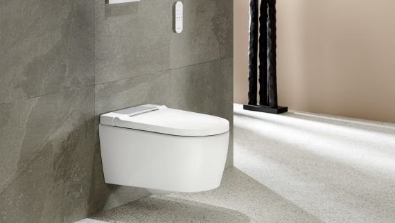 Geberit AquaClean Sela con mando a distancia