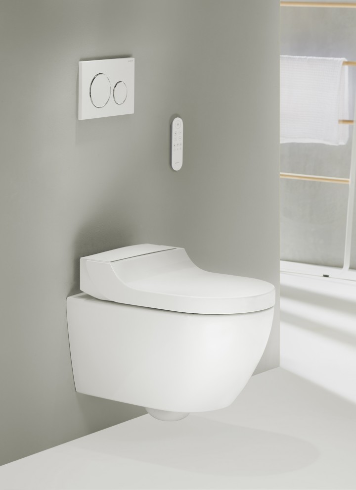 Solución de mejora para inodoro con ducha Geberit Tuma Solución de mejora para inodoro con ducha Geberit Tuma