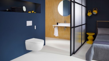 Geberit AquaClean Alba en un hotel