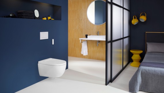 Geberit AquaClean Alba en un hotel