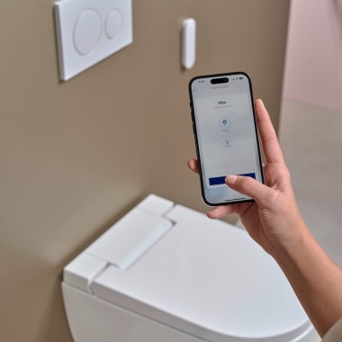 Geberit AquaClean con la aplicación Geberit Home Geberit AquaClean con la aplicación Geberit Home