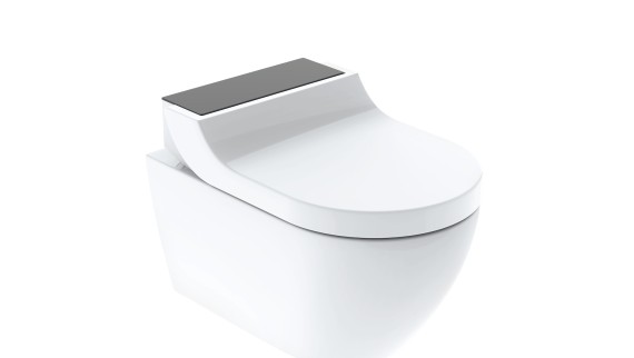 Geberit AquaClean Tuma en vidrio negro