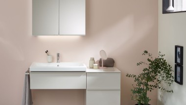 Colores elegantes para su baño.