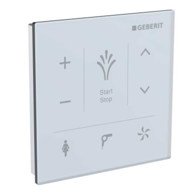 Panel de control blanco para AquaClean Mera para montar en la pared