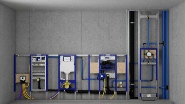 Bastidores Geberit Duofix y cisternas empotradas