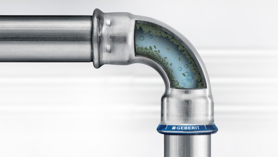 Biopelícula en un sistema de agua potable Biopelícula en un sistema de agua potable