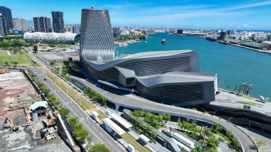La terminal portuaria de Kaohsiung es un importante centro de transporte marítimo en Taiwán