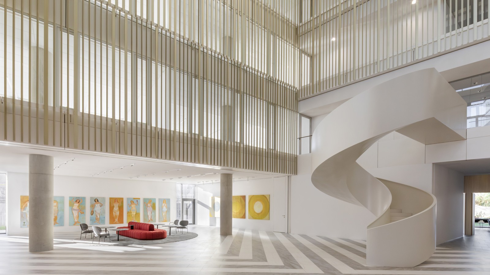 El atrio central (© Ana Skobe)