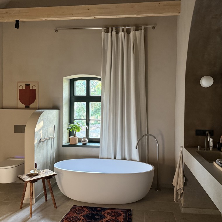 Los baños tienen sus propios nombres, aquí el «baño beige» (© Büşra Qadir) Los baños tienen sus propios nombres, aquí el «baño beige» (© Büşra Qadir)