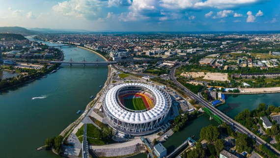 Estadio nacional de atletismo, Budapest (© ZGPhotography / Alamy Stock Photo) Estadio nacional de atletismo, Budapest (© ZGPhotography / Alamy Stock Photo)